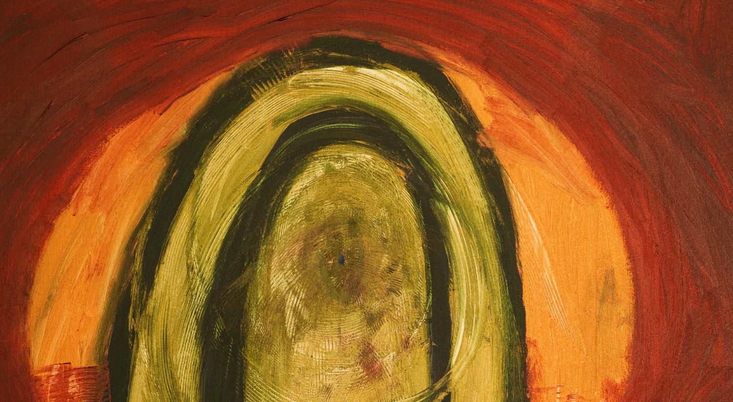 Einrückungssymbol (Abstrakter Expressionismus), Painting, von Serj Tankian 