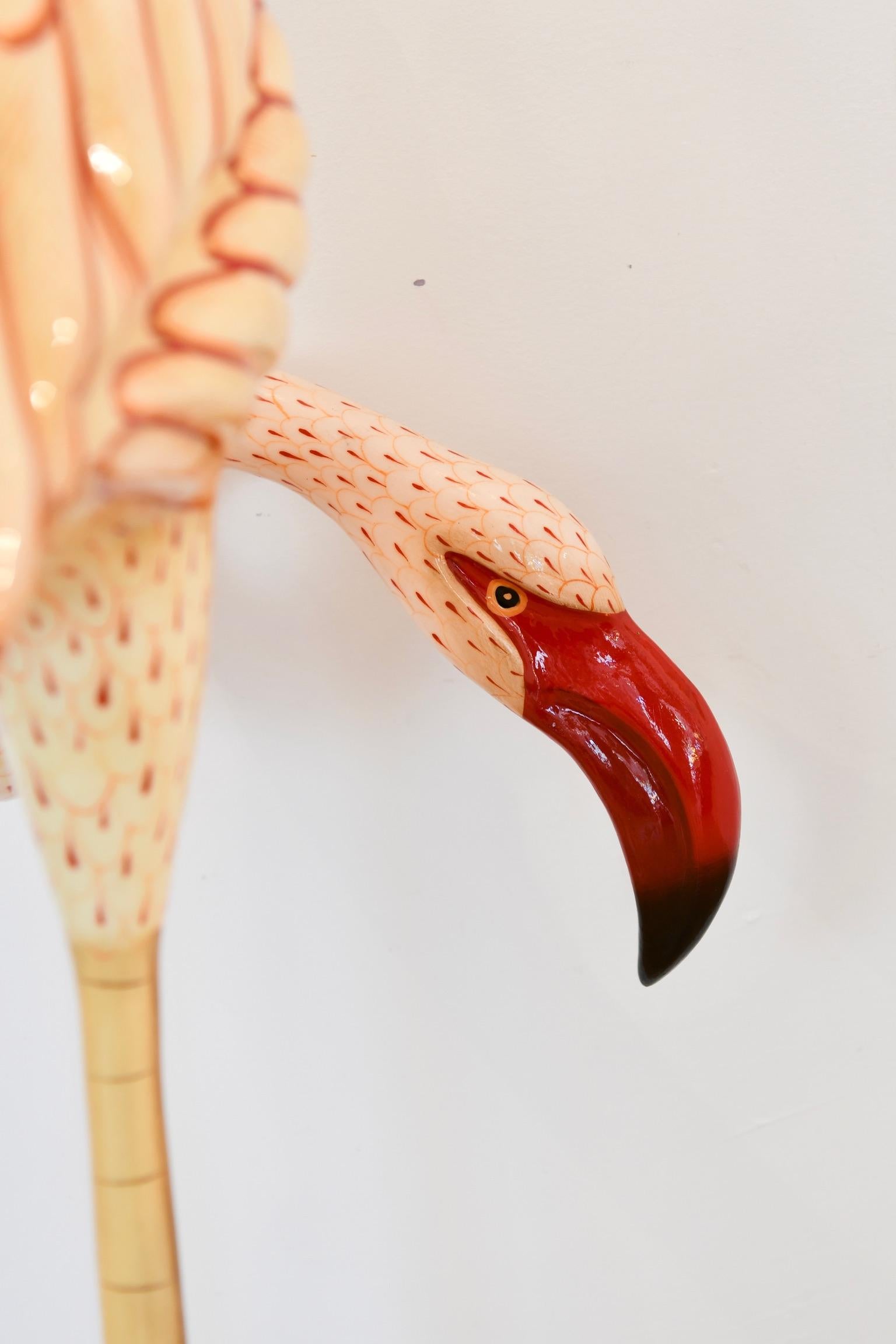 Sermel Tonala Papier Mache Flamingo 5