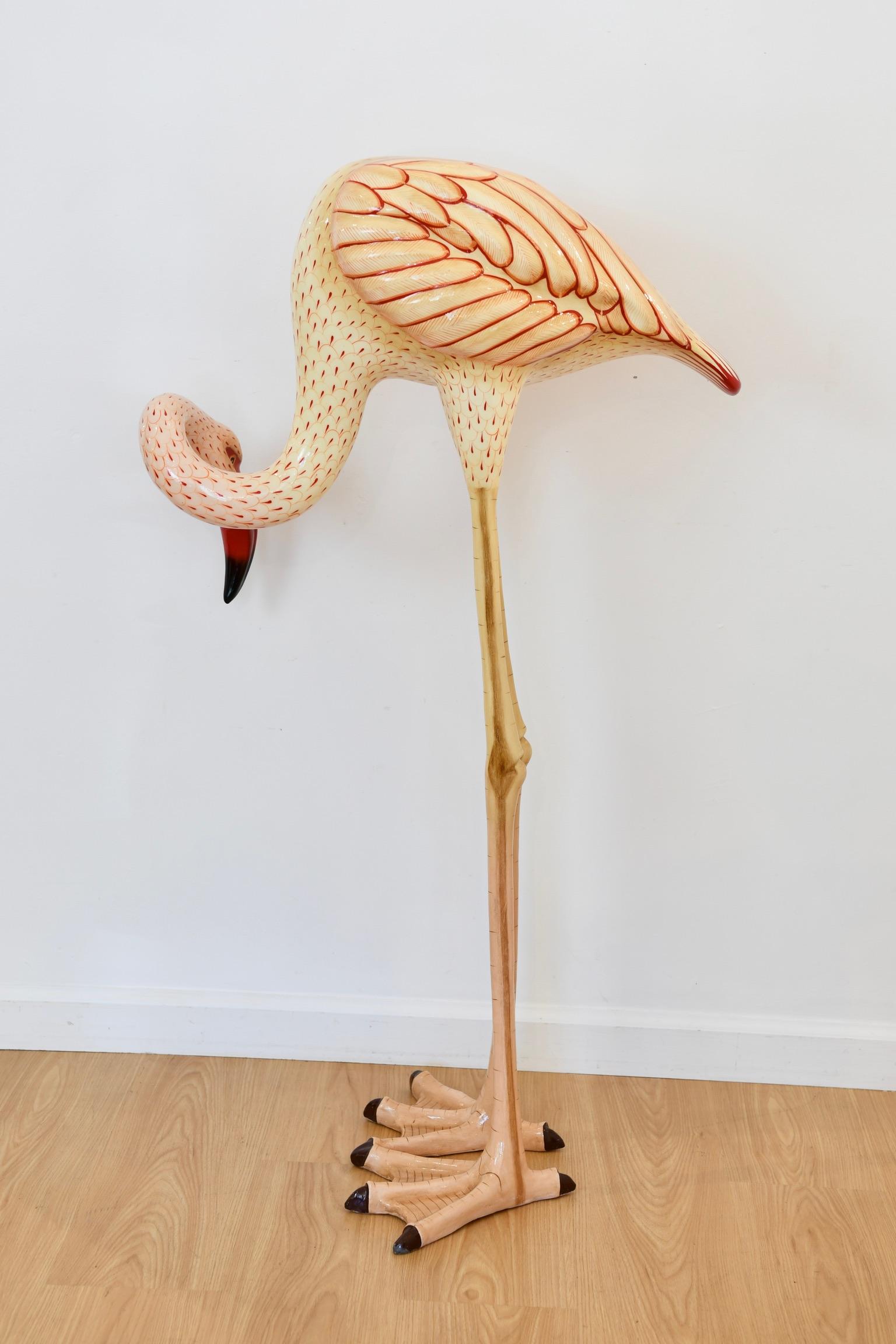 Sermel Tonala Papier Mache Flamingo 6