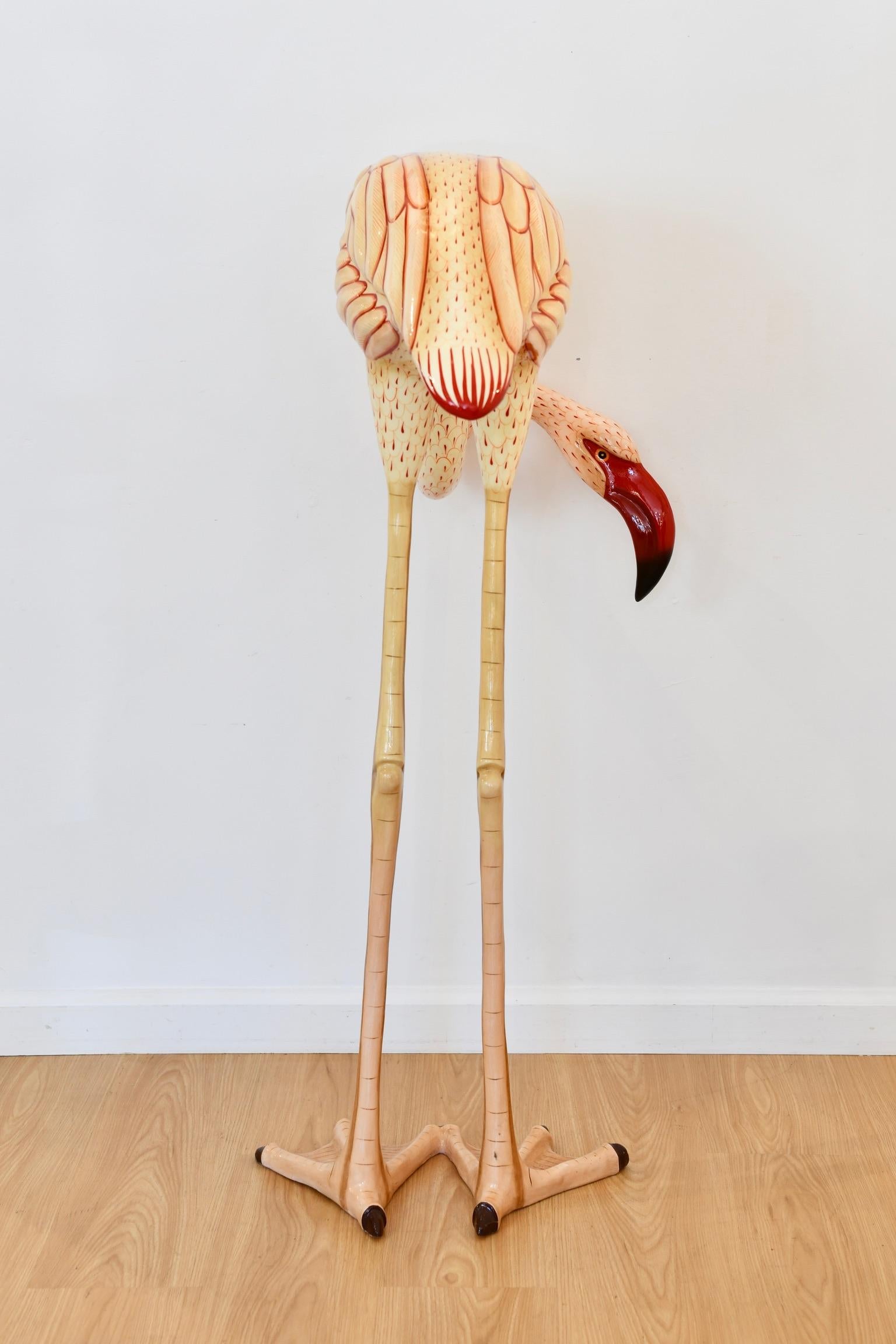 Sermel Tonala Papier Mache Flamingo 3