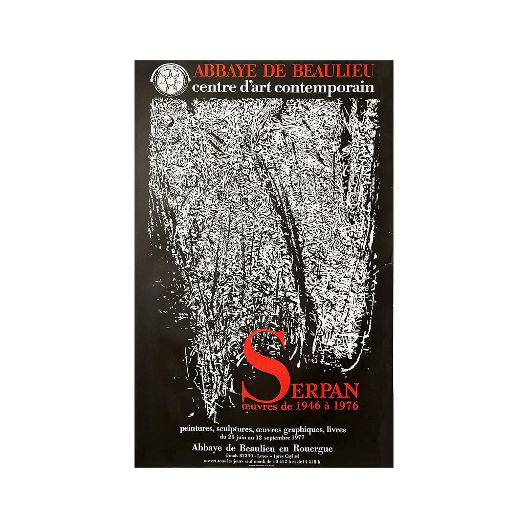 Affiche originale de l'exposition de Serpan en 1977 à l'abbaye de Beaulieu.

Jaroslav Sossountzov Serpan, né le 4 juin 1922 à Karlštejn près de Prague et mort le 12 mai 1976 dans les Pyrénées ariégeoises, est un artiste franco-tchèque.

Arrivé en