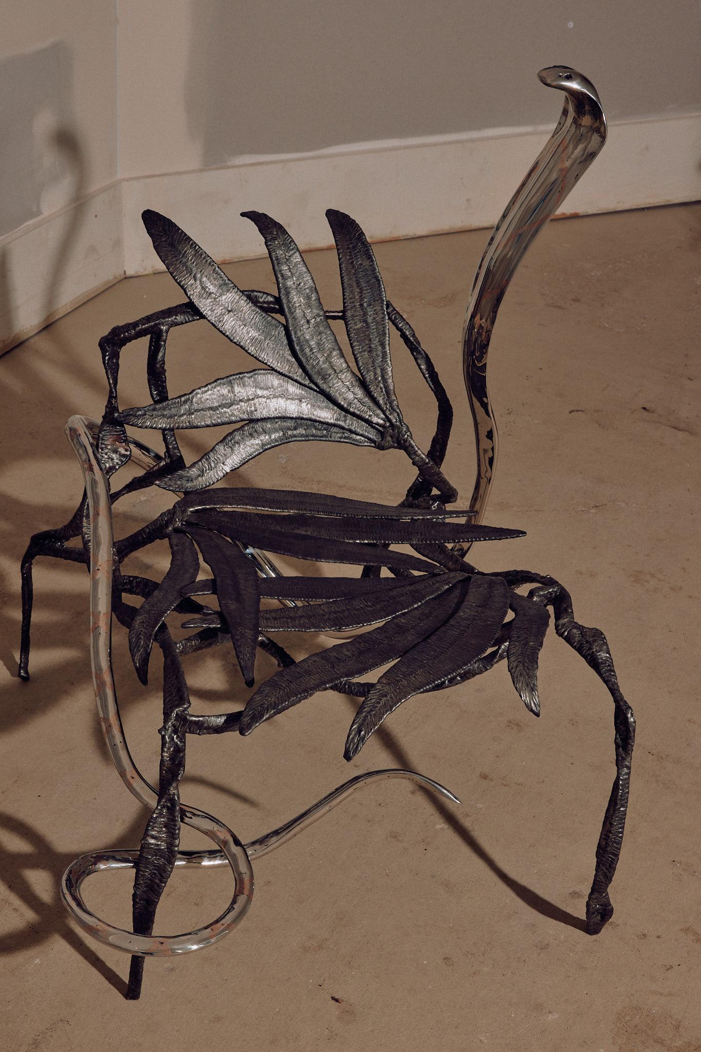 Australian Serpent Chair by Michael Gittings For Sale
