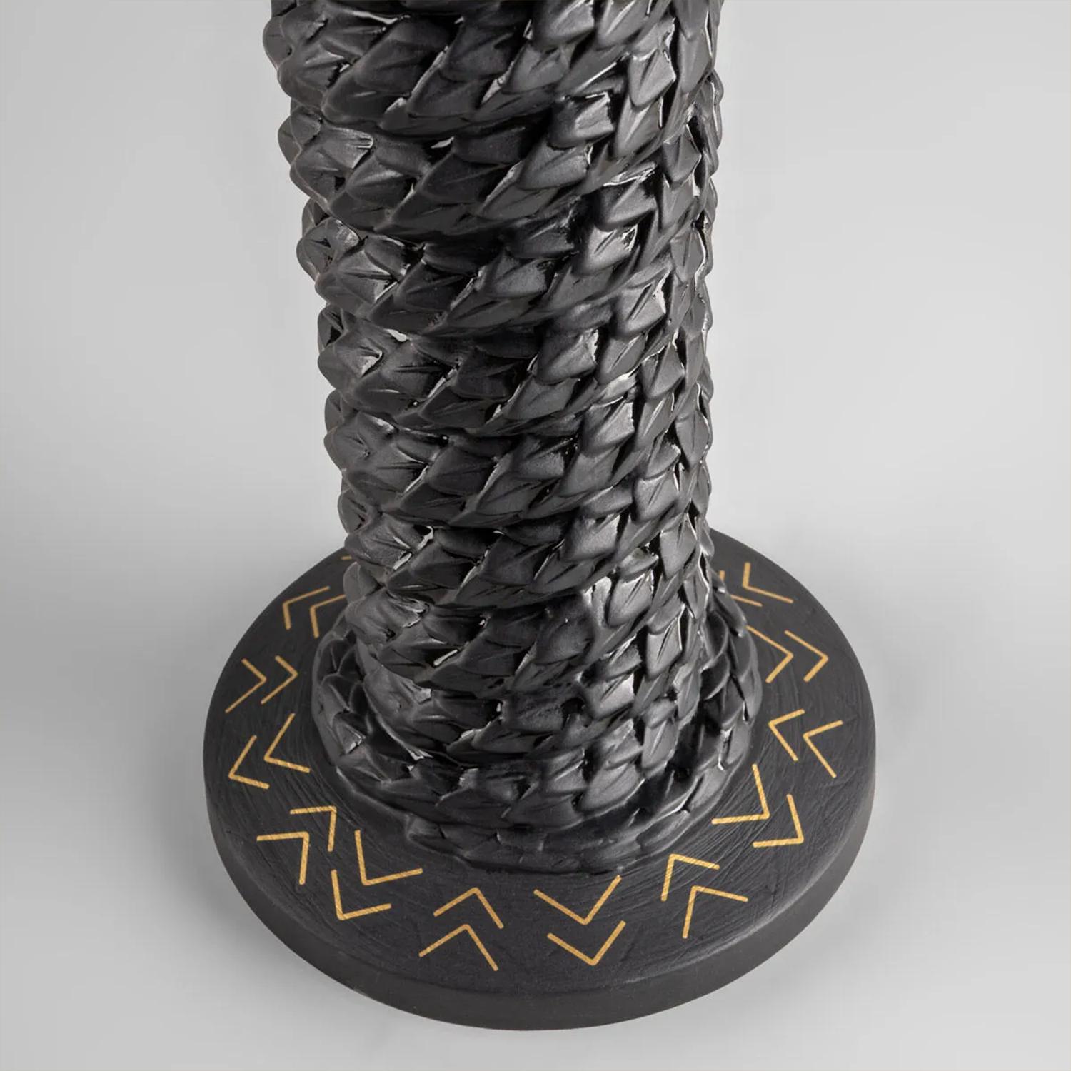 Serpent Torsade Candleholder In New Condition For Sale In Paris, FR