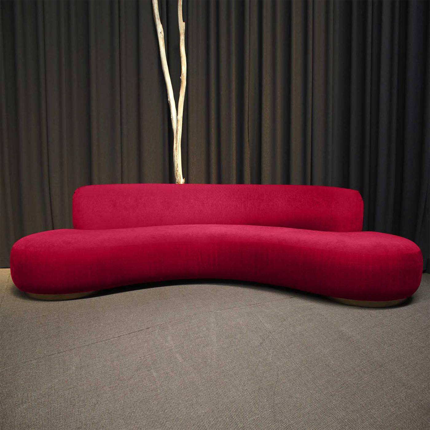 Serpente Crescent Sofa In New Condition For Sale In Milan, IT