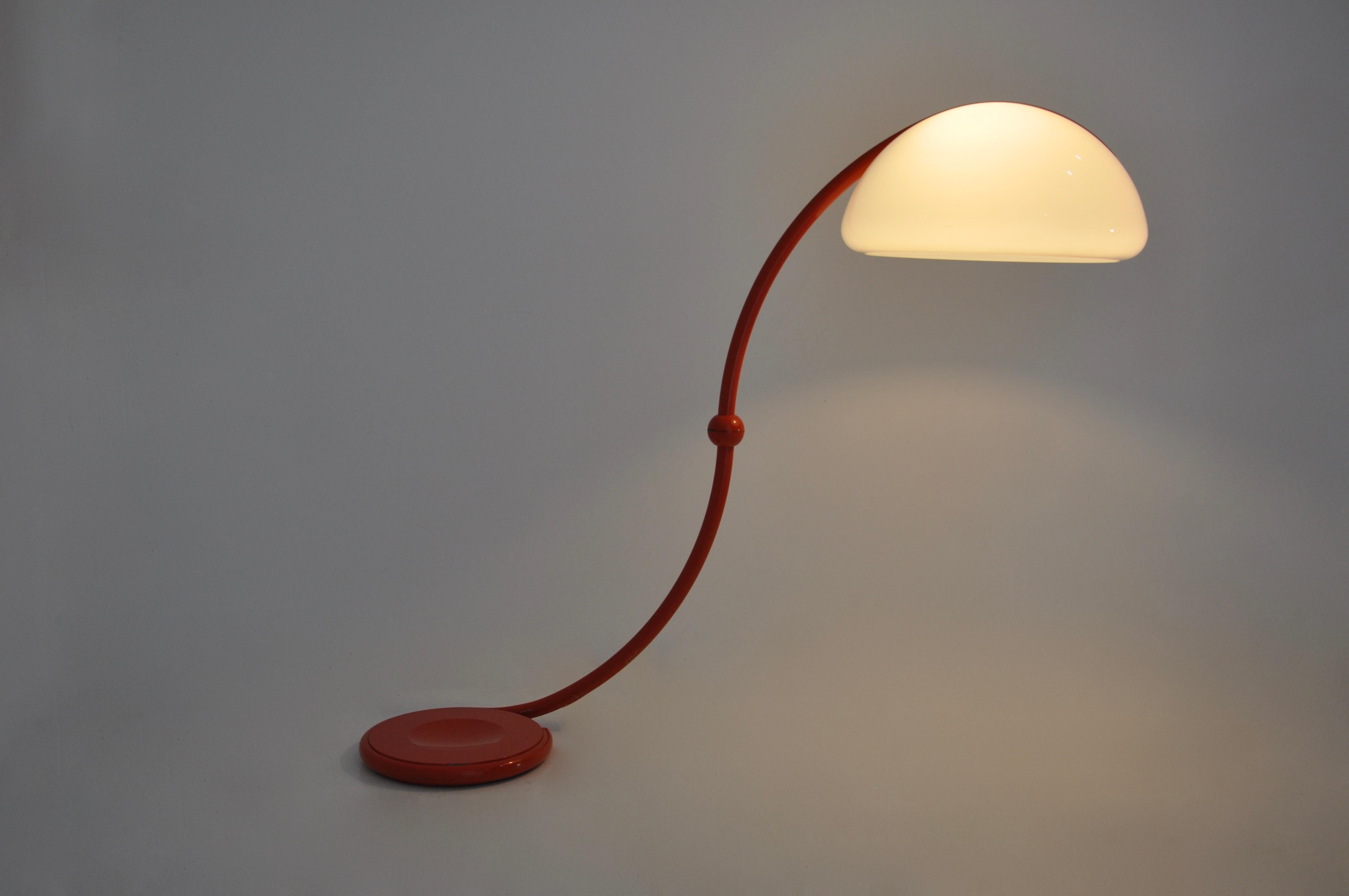 Serpente Floor Lamp by Elio Martinelli for Martinelli Luce, 1960s 3
