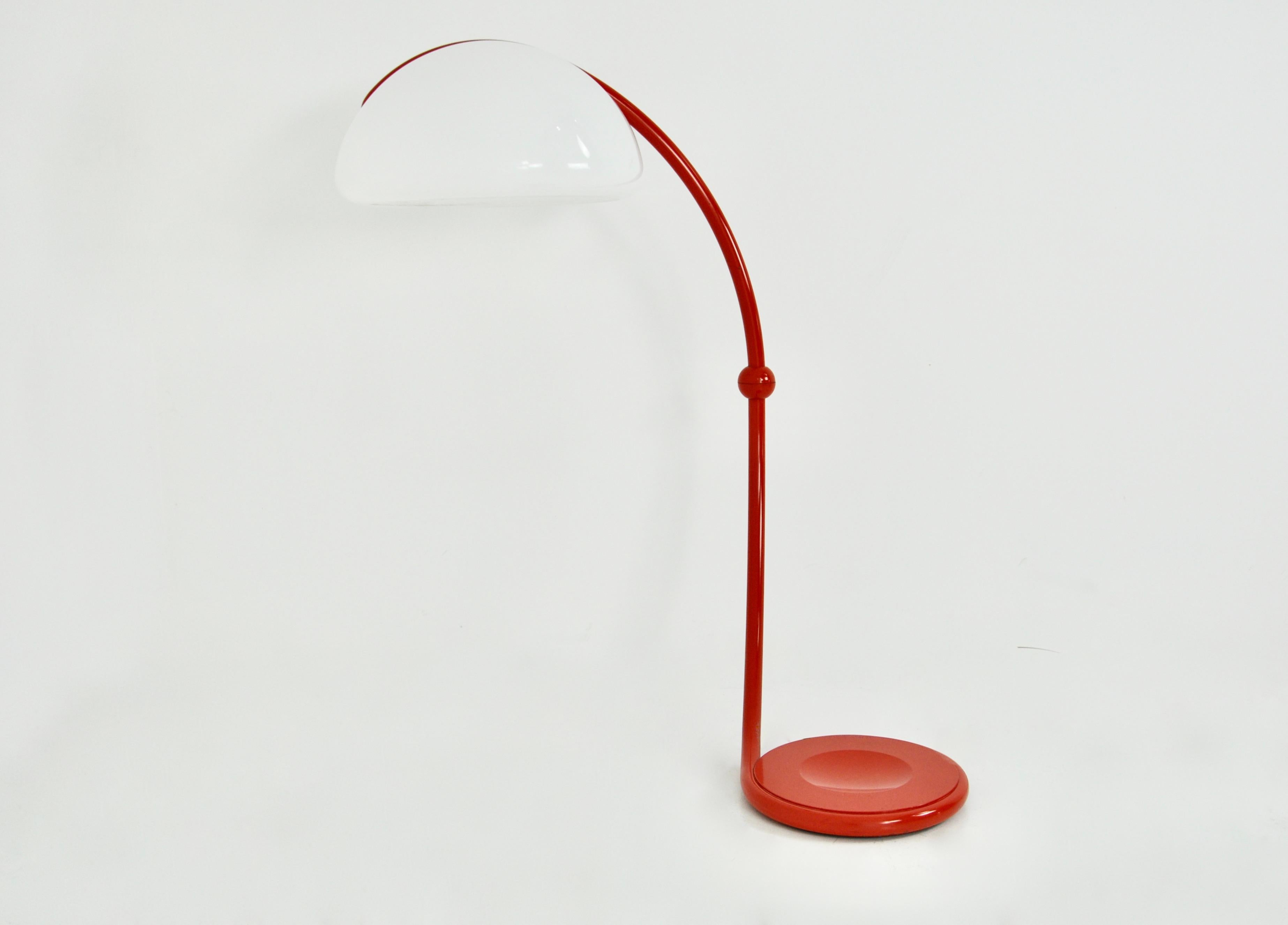 Serpente Floor Lamp by Elio Martinelli for Martinelli Luce, 1960s 4