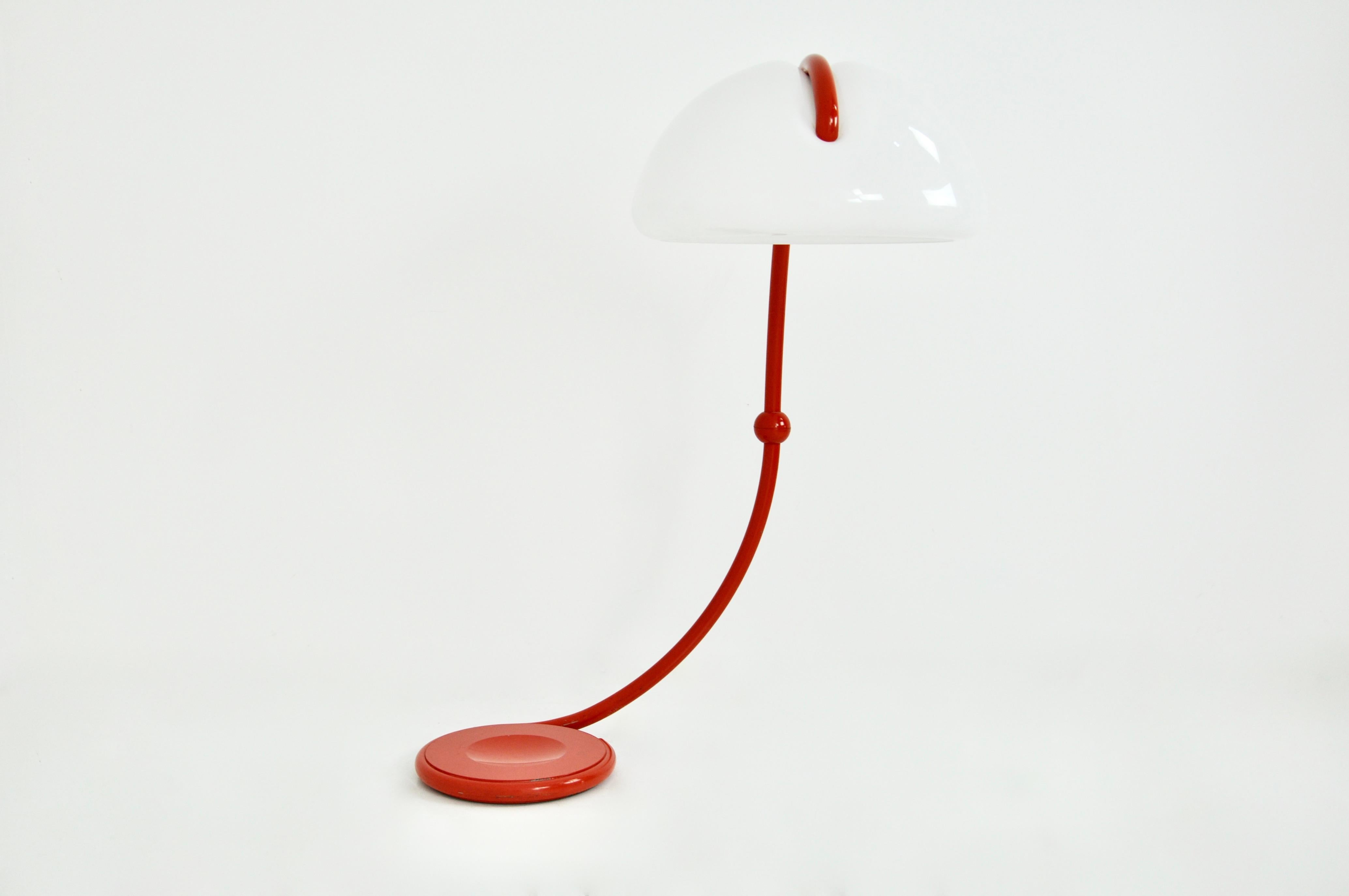 Metal Serpente Floor Lamp by Elio Martinelli for Martinelli Luce, 1960s