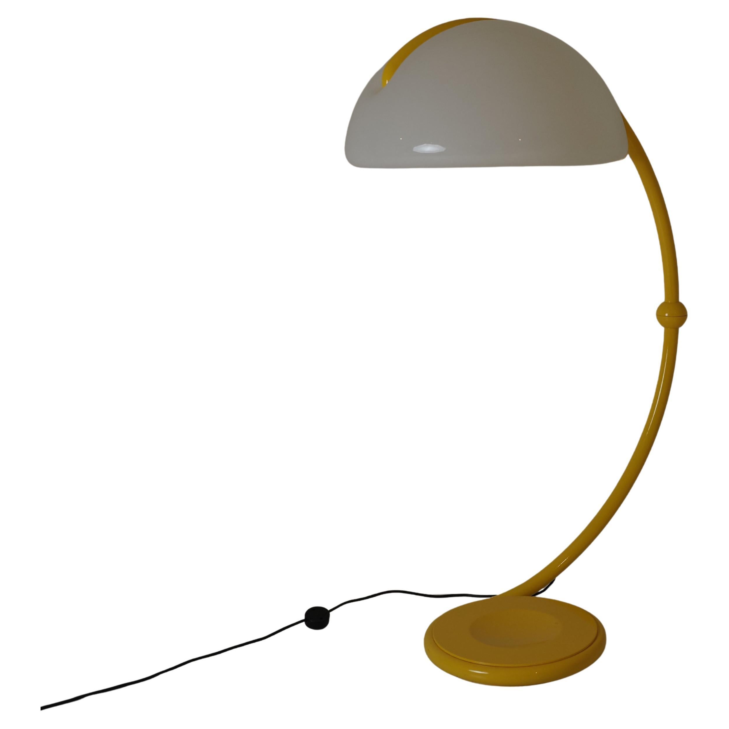 Serpente Floor Lamp by Elio Martinelli, Italy 1960s