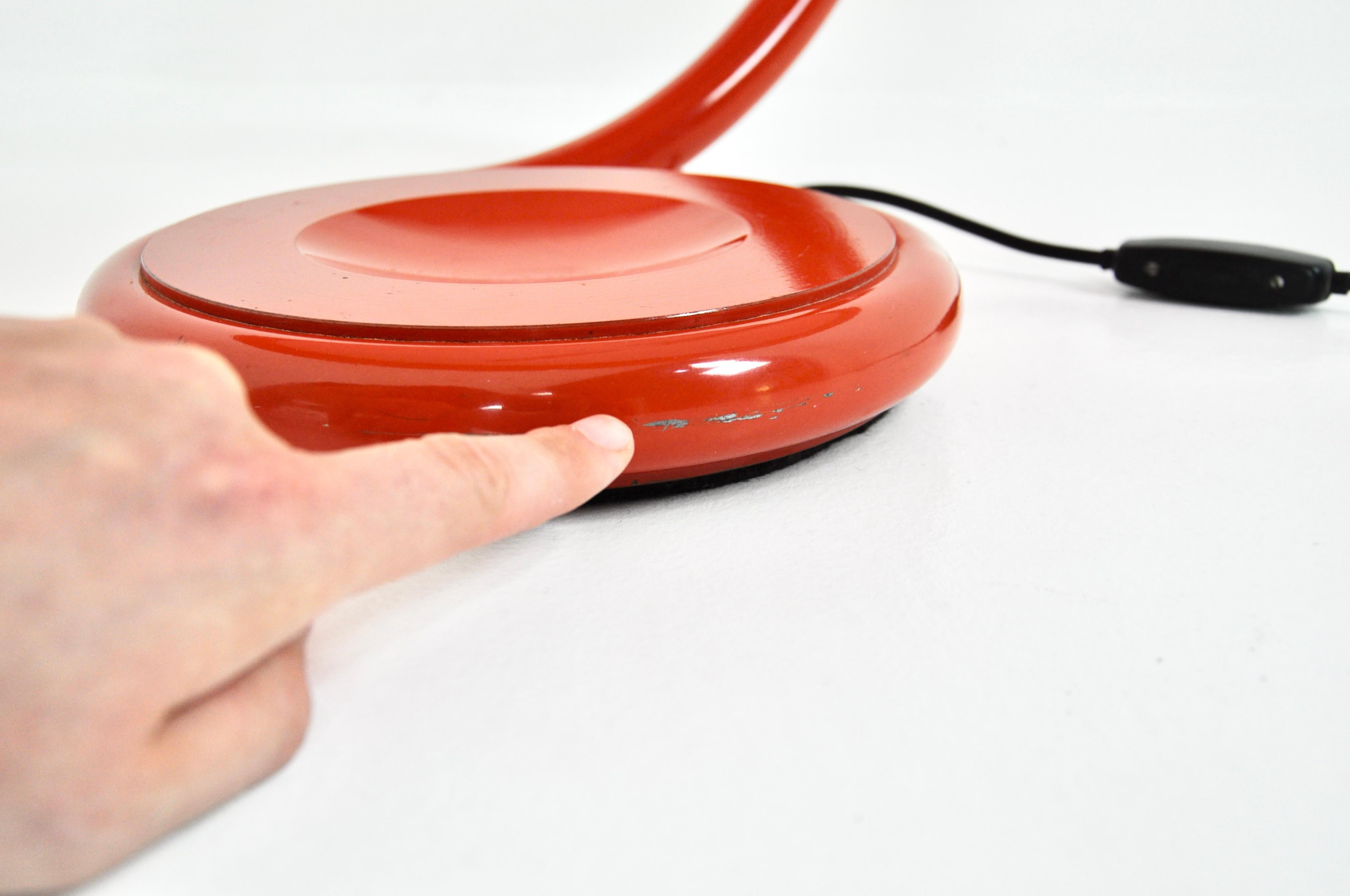 Serpente Table Lamp by Elio Martinelli for Martinelli Luce, 1960s For Sale 8