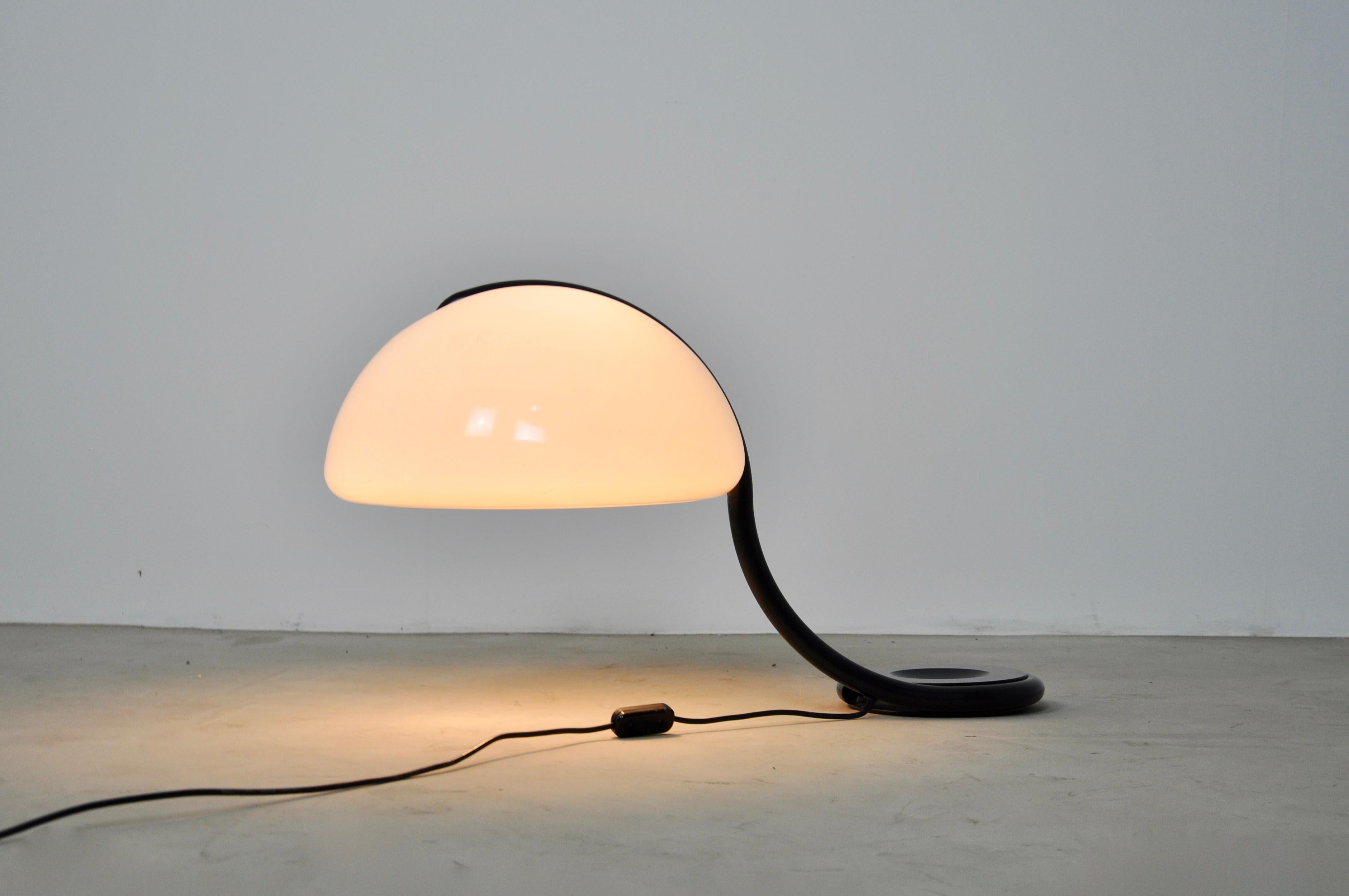 Serpente Table Lamp by Elio Martinelli for Martinelli Luce, 1960s In Good Condition In Lasne, BE