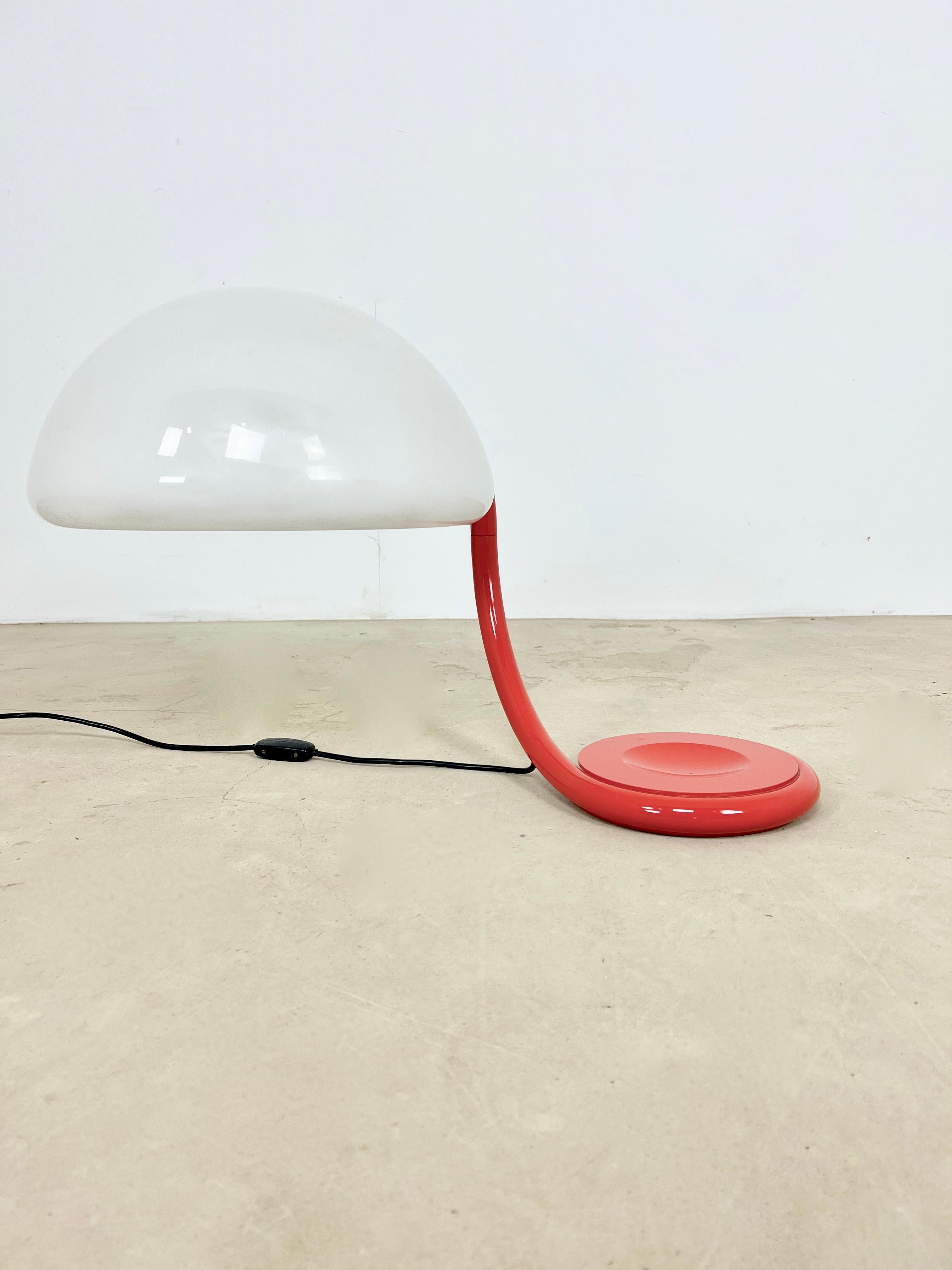 Serpente Table Lamp by Elio Martinelli for Martinelli Luce, 1960s In Good Condition In Lasne, BE