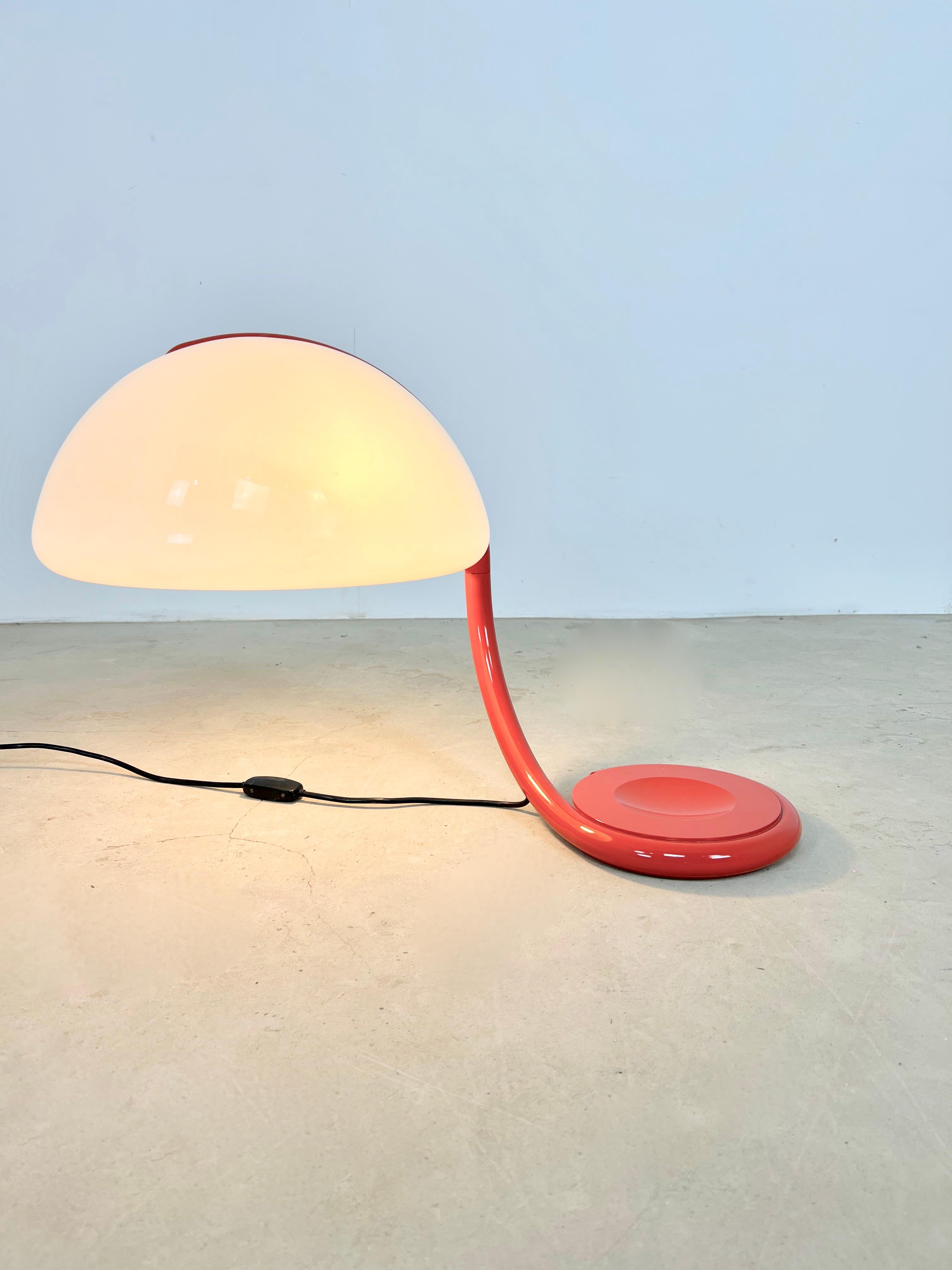 Mid-20th Century Serpente Table Lamp by Elio Martinelli for Martinelli Luce, 1960s