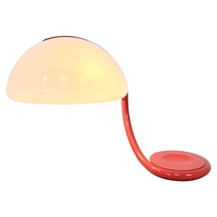 Tischleuchte mit Serpenten von Elio Martinelli für Martinelli Luce, 1960er Jahre