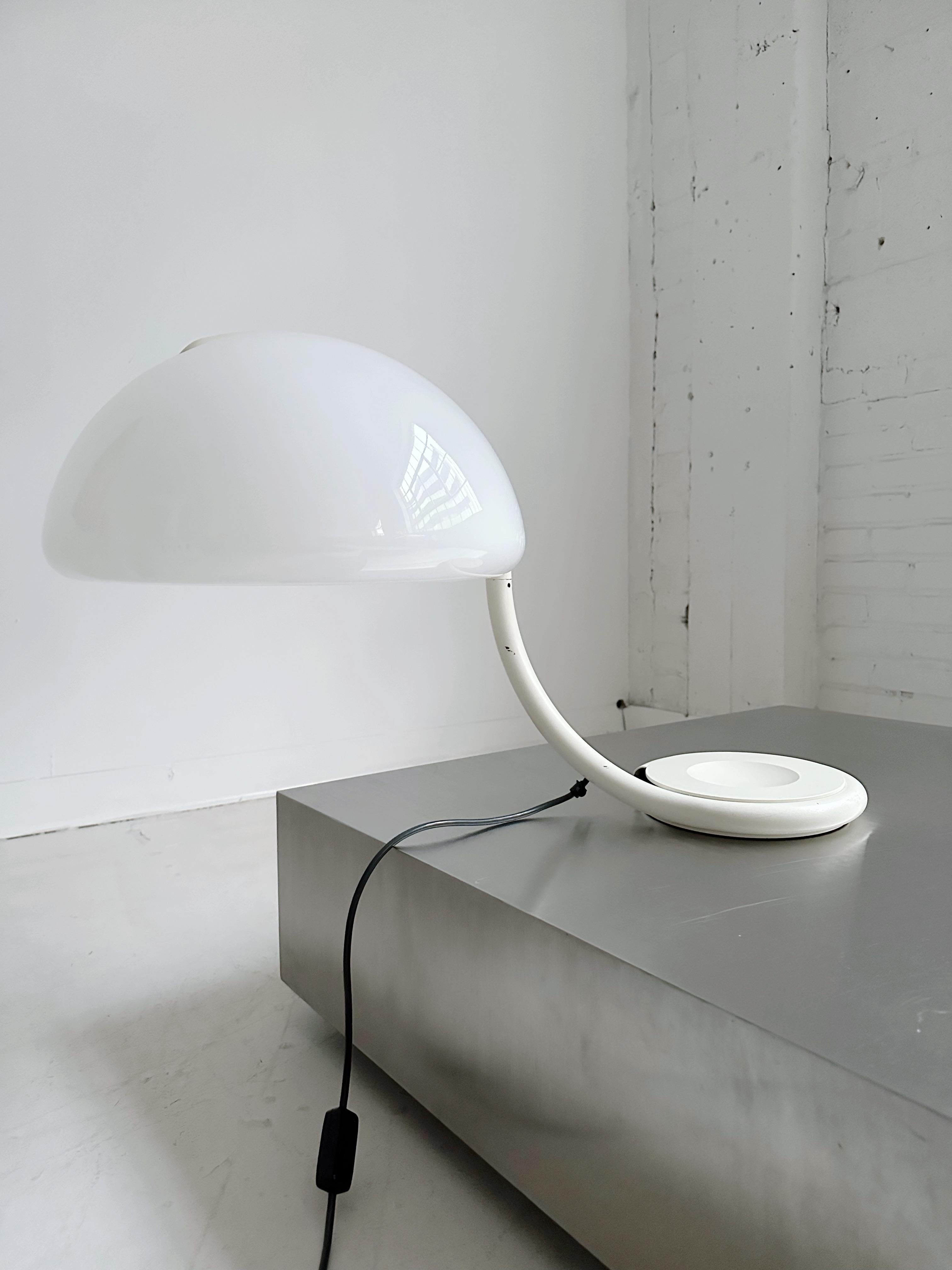 Modern Serpente Table Lamp by Elio Martinelli for Martinelli Luce