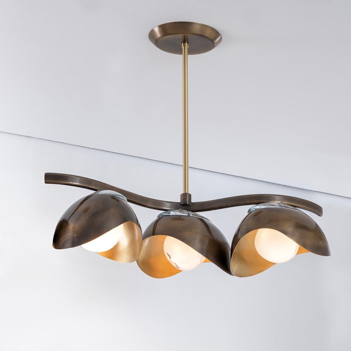Serpente Tre Ceiling Light by Gaspare Asaro In New Condition For Sale In New York, NY