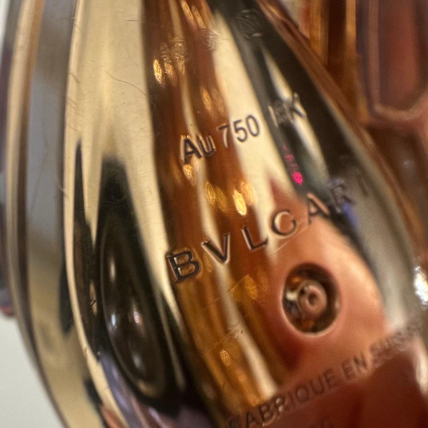 Armband/Damenarmbanduhr „Serpenti“ aus Emaille, Diamant und Smaragd, von Bvlgari im Angebot 2