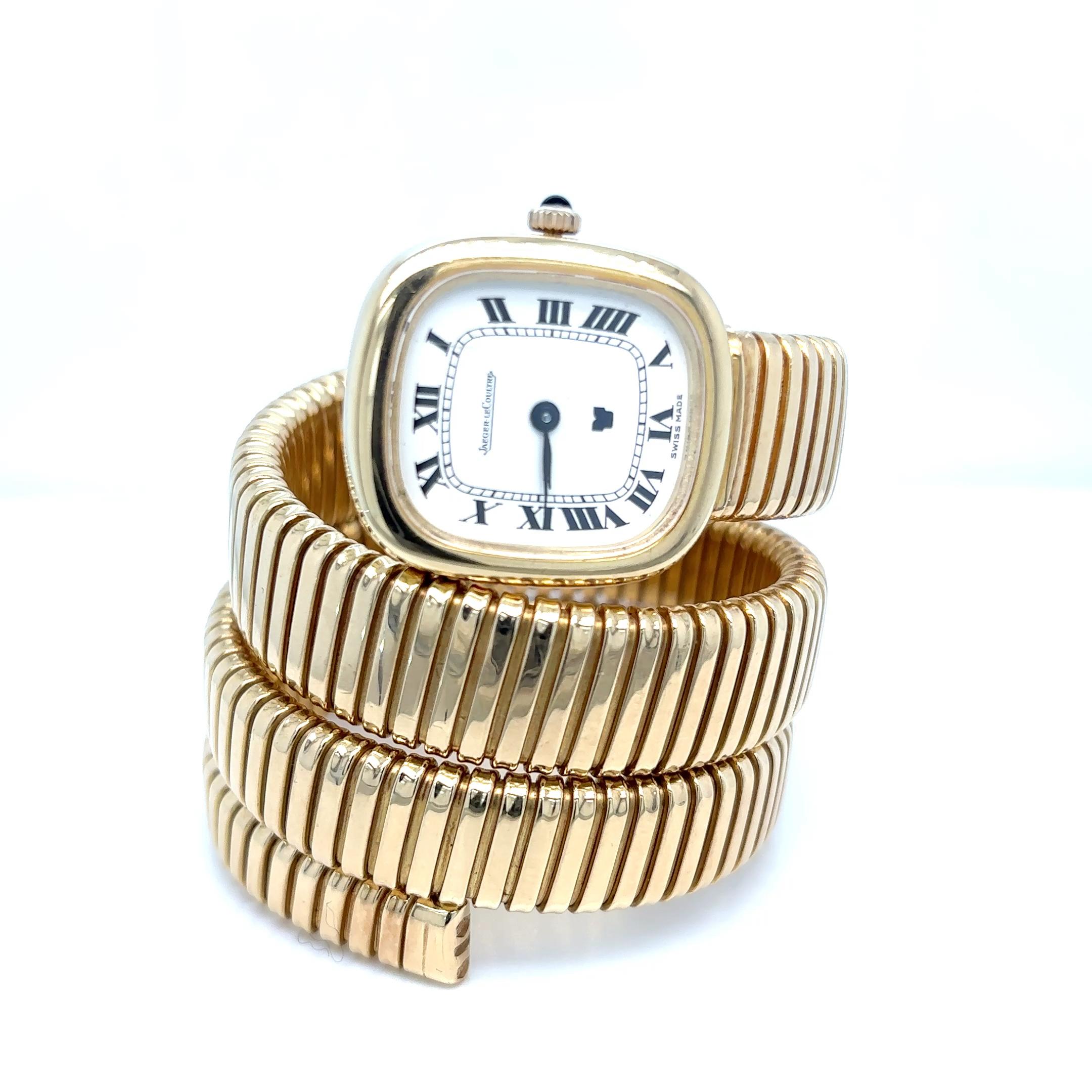 Serpenti Tubogas-Uhr Jaeger-LeCoultre von Weingrill, 1970er Jahre im Zustand „Hervorragend“ im Angebot in Napoli, NA