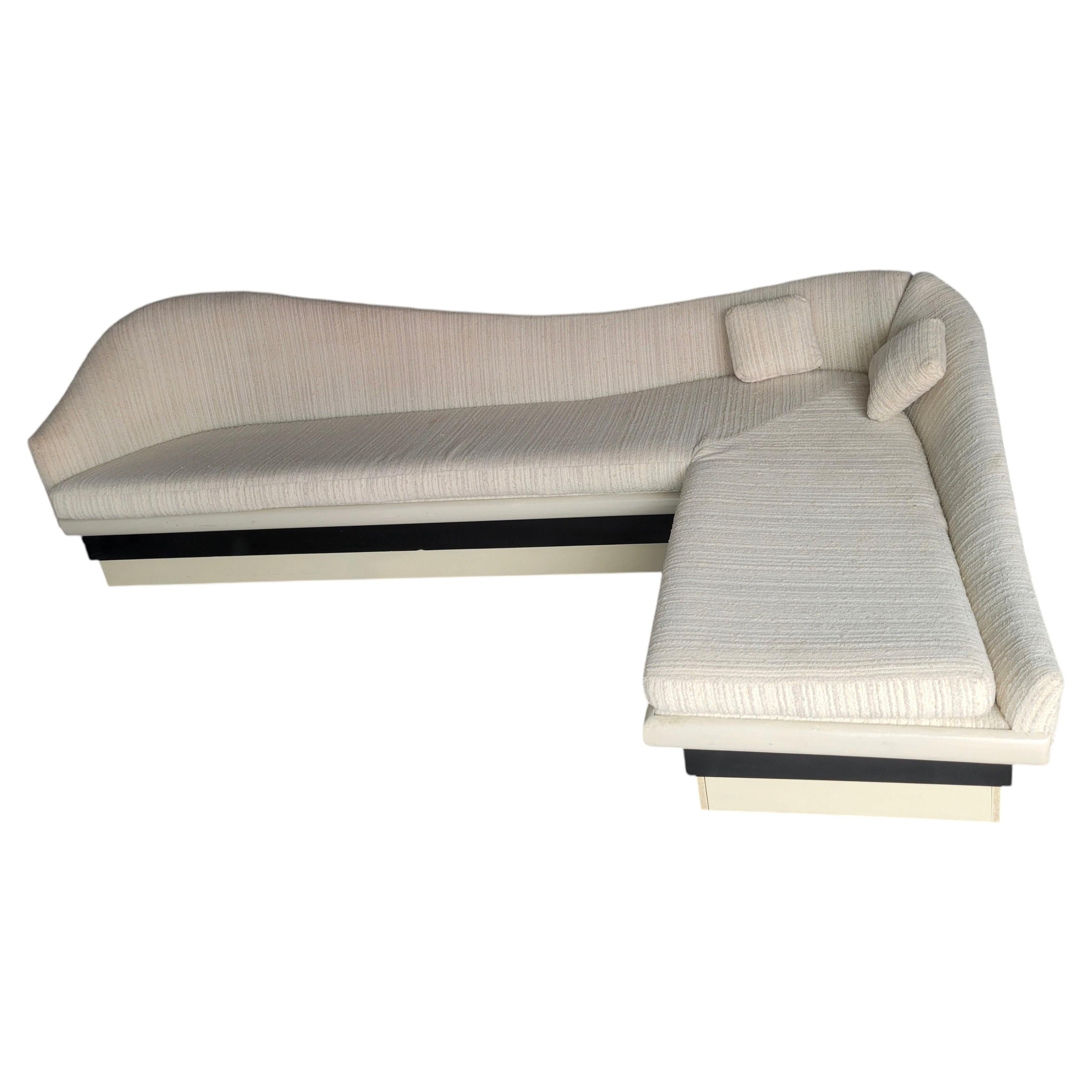 Serpentine Cloud Sofa by Adrian Pearsall for Craft Associates For Sale