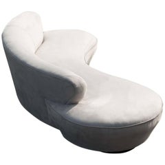 Vladimir Kagan Original Serpentine Cloud Sofa