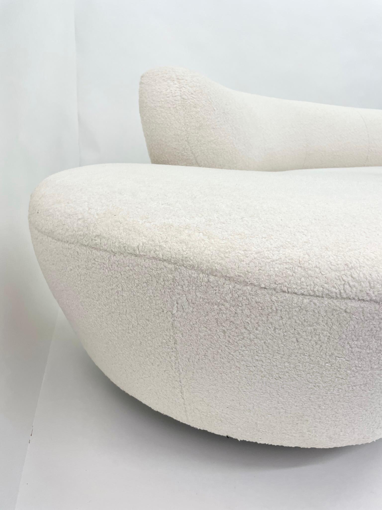 Late 20th Century Serpentine 'Cloud' Sofa by Vladimir Kagan for Directional