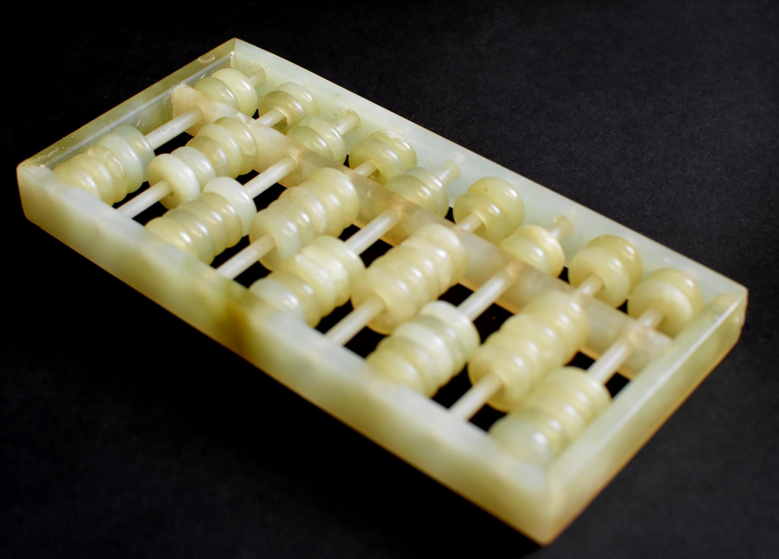 Serpentine Gemstone Abacus 5