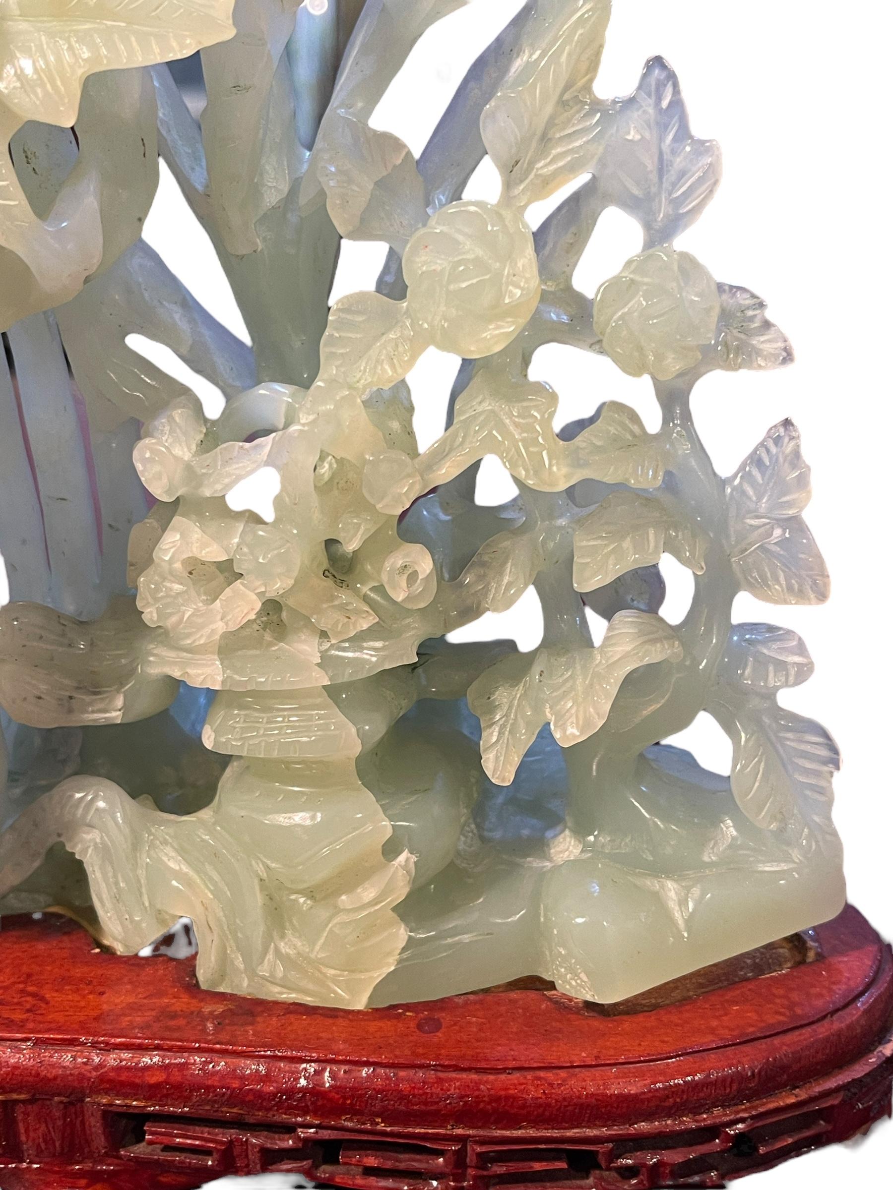 Serpentine jade group, China, late 19th century For Sale 2