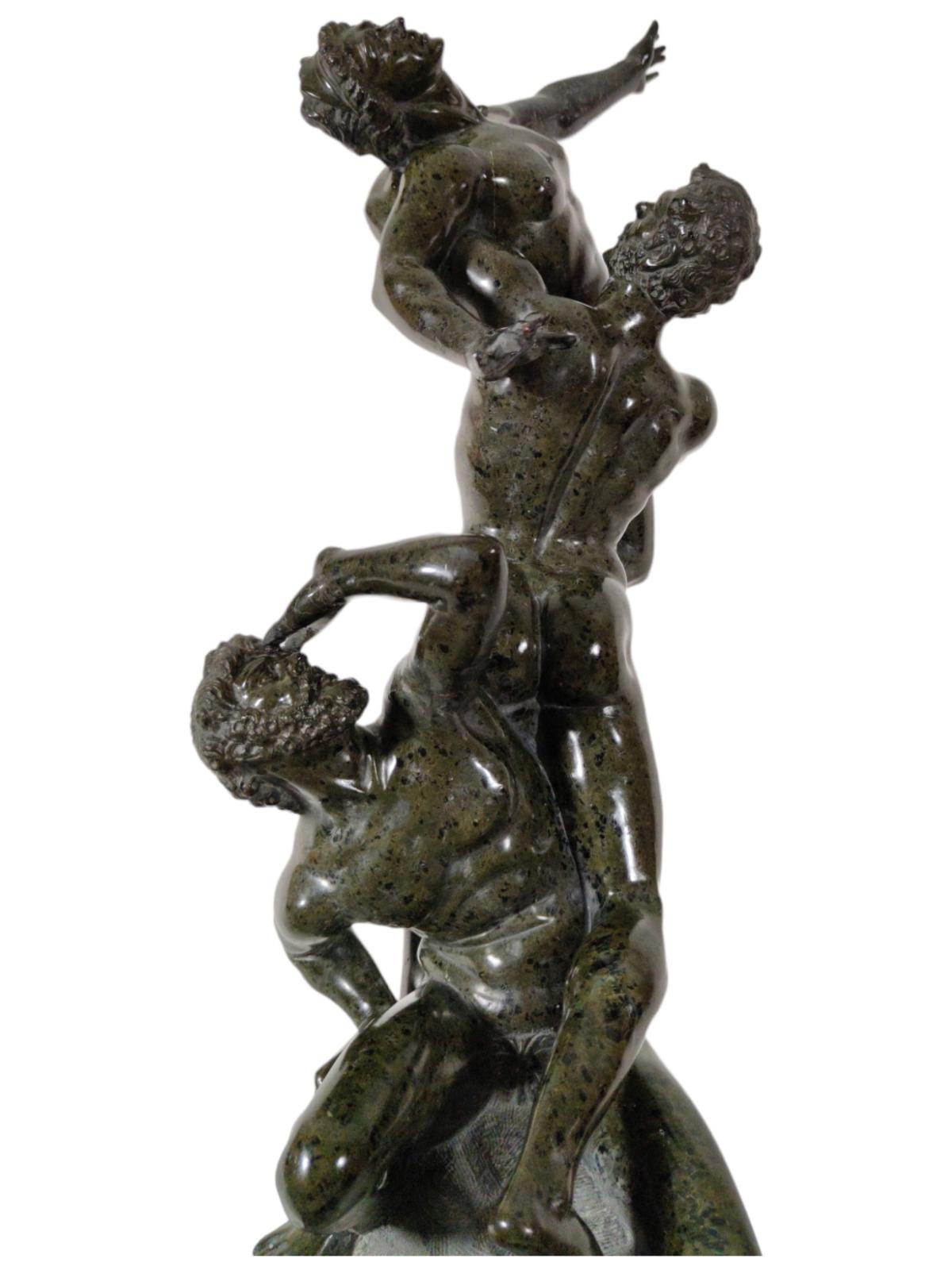 Serpentine Sculpture 19th Century For Sale 3
