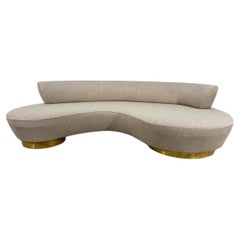 Serpentine Sofa, attributed to Vladimir Kagan, USA, 1980s