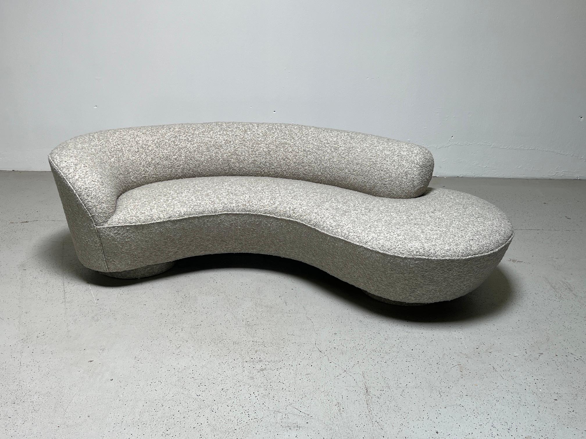 Late 20th Century Serpentine Sofa by Vladimir Kagan for Directional