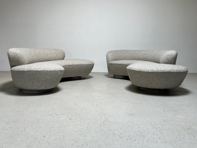 Serpentine Sofa by Vladimir Kagan for Directional For Sale 1
