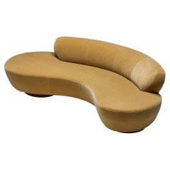 Serpentine Sofa von Vladimir Kagan für Directional, Vereinigte Staaten, 1980er