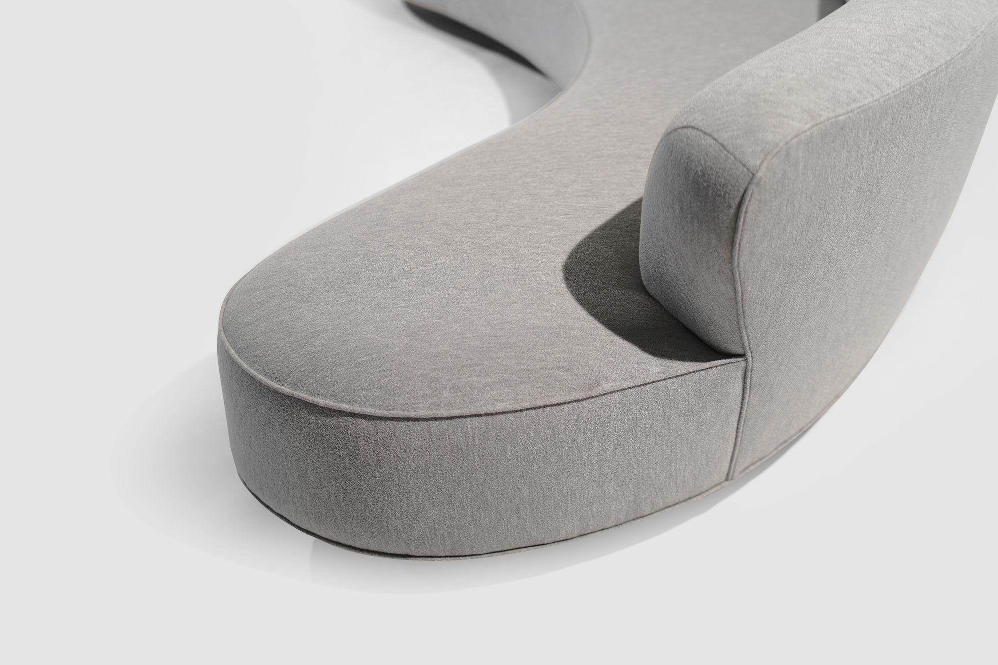 Serpentine Sofa by Vladimir Kagan, Model 150BS, 2000s 4