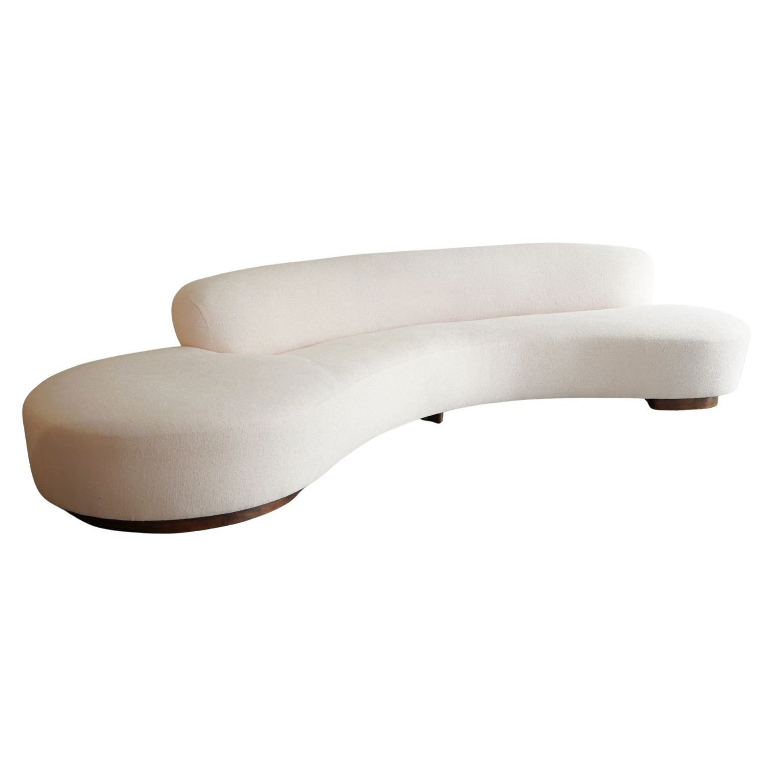 Serpentine Sofa by Vladimir Kagan, Model 150BS