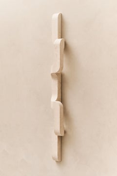 Serpentine XL Vertical Stone Wall Sconce - Pair