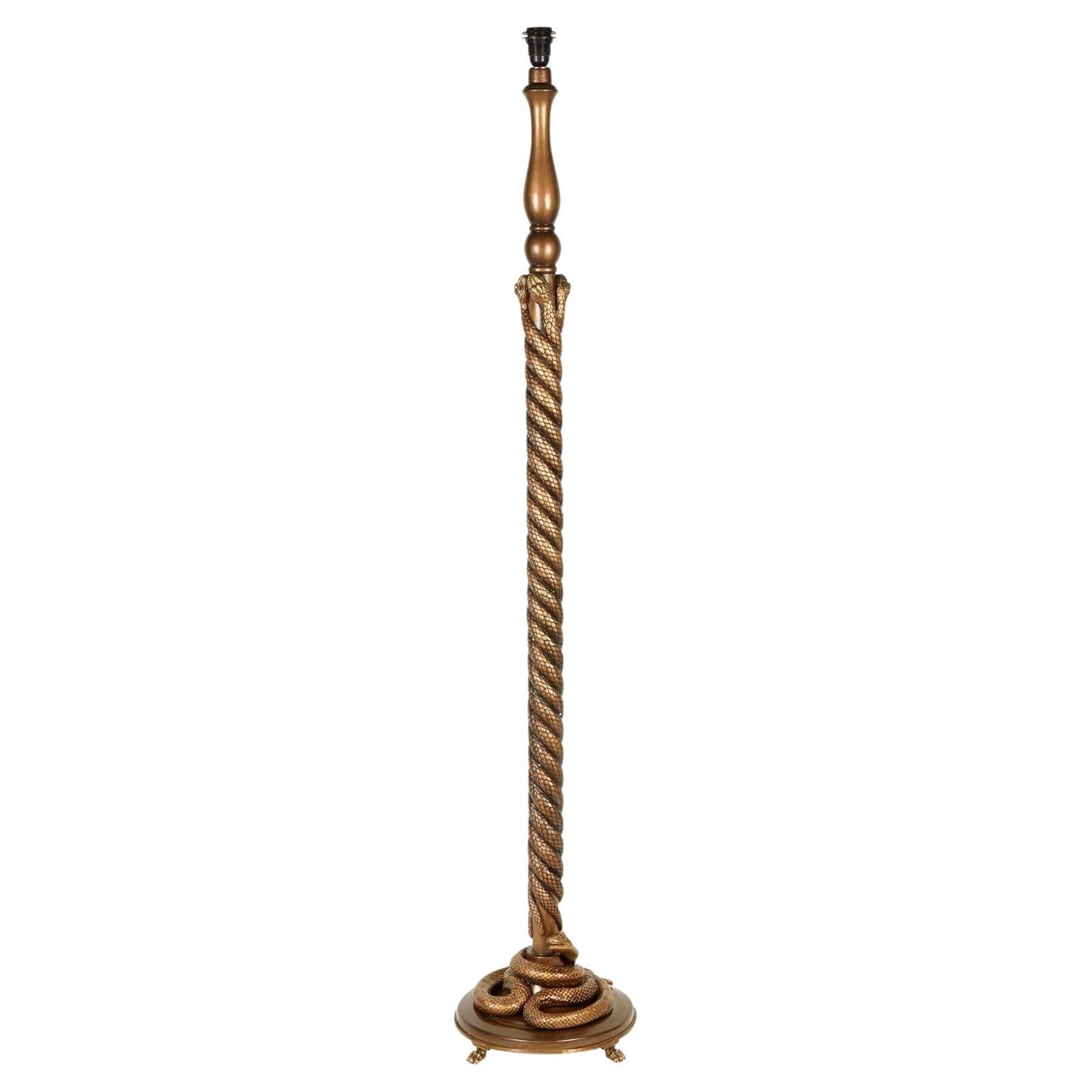 SERPENTIS Floor Lampstand For Sale