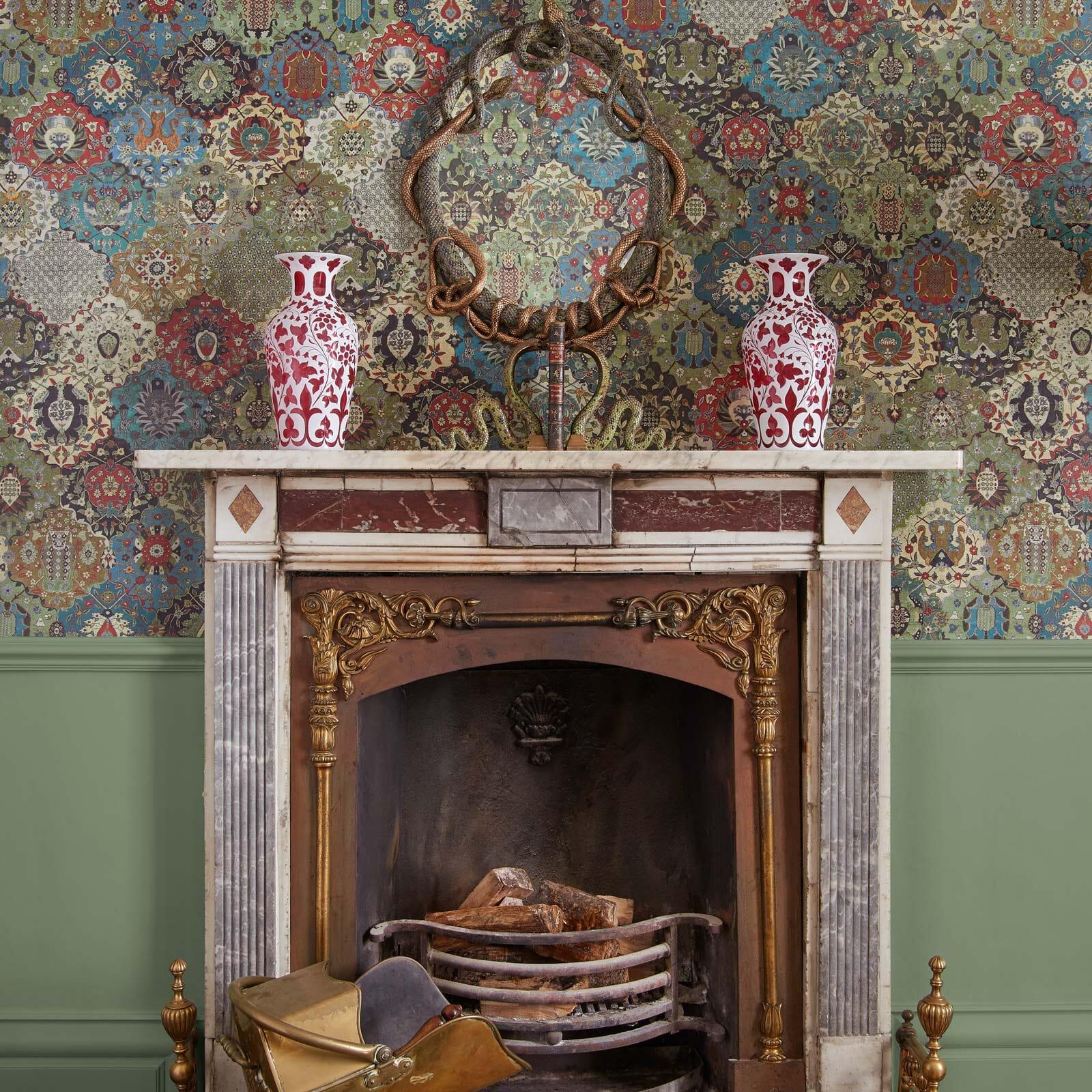 SERPENTIS Mirror - Verdigris In New Condition In New York, NY