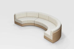 Canapé modulable « Serra Curved Midi », design contemporain, fabriqué en Italie