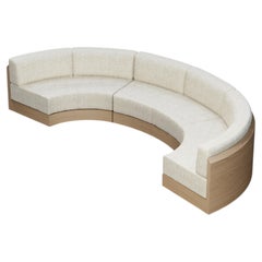Canapé modulable « Serra Curved Midi », design contemporain, fabriqué en Italie