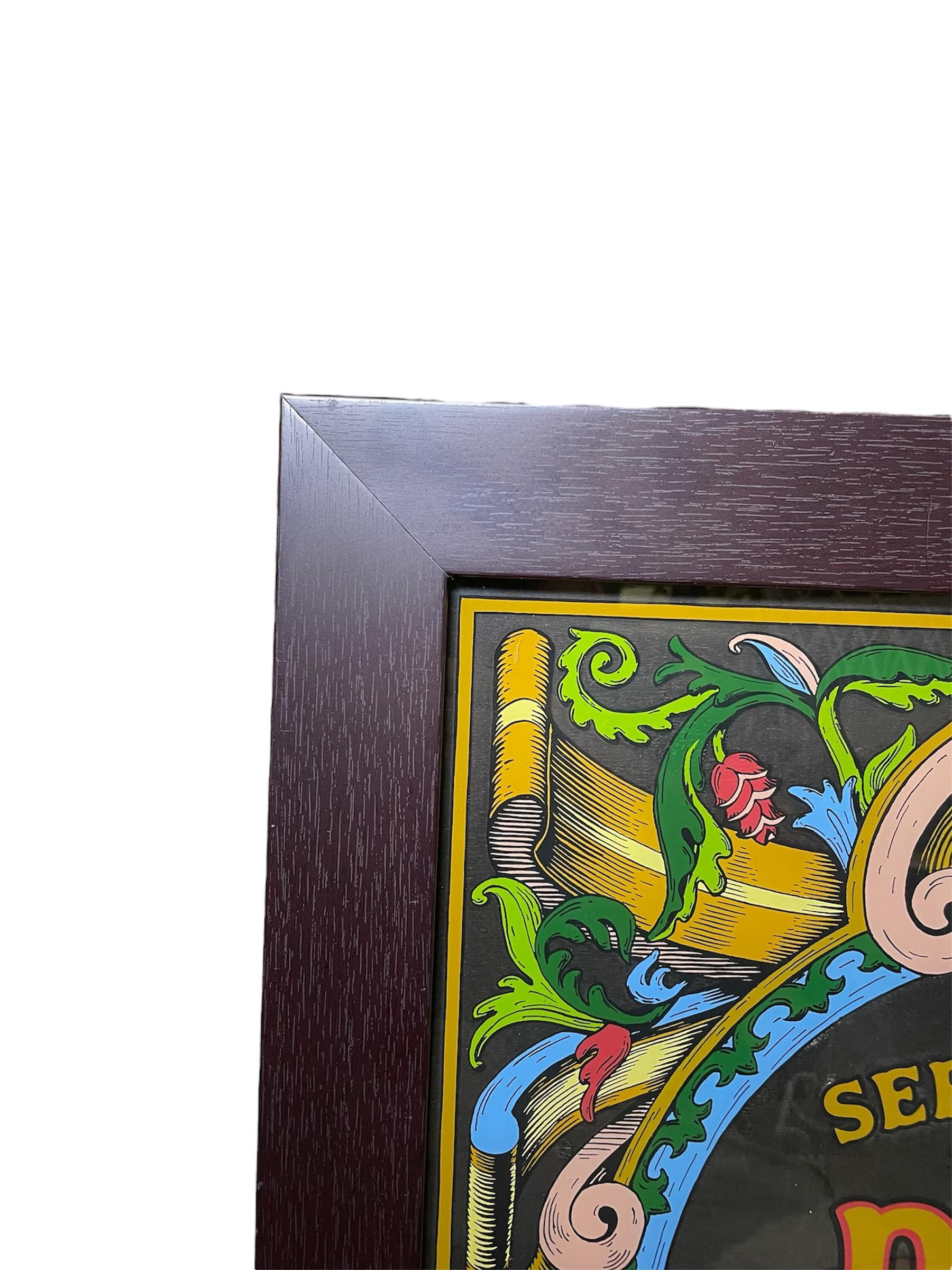 American Serralles Don Q Puerto Rican Rum Advertising Mirror Sign
