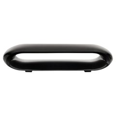 Serralunga Loop Bench, Glossy Black Lacquered – Design Christophe Pillet
