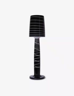 Serralunga Miss Jane Floor Lamp, Glossy Black Lacquer – Design Marc Sadler