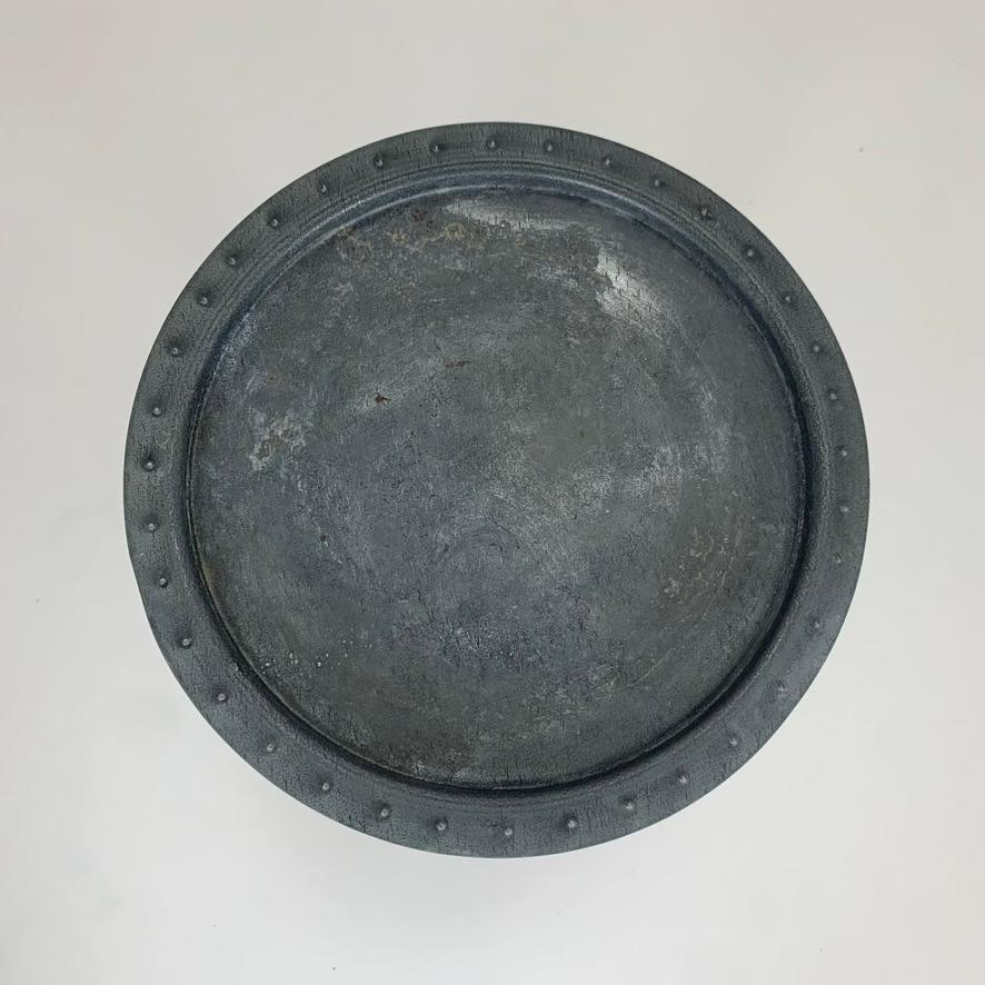 Pedestal Serrurier-Bovy de metal y latón, hacia 1900, Bélgica. en venta 5