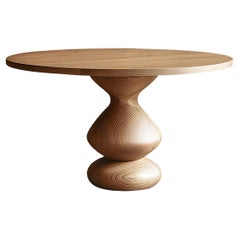 Serve with Style, Socle Serving Tables in Solid Wood by NONO No21