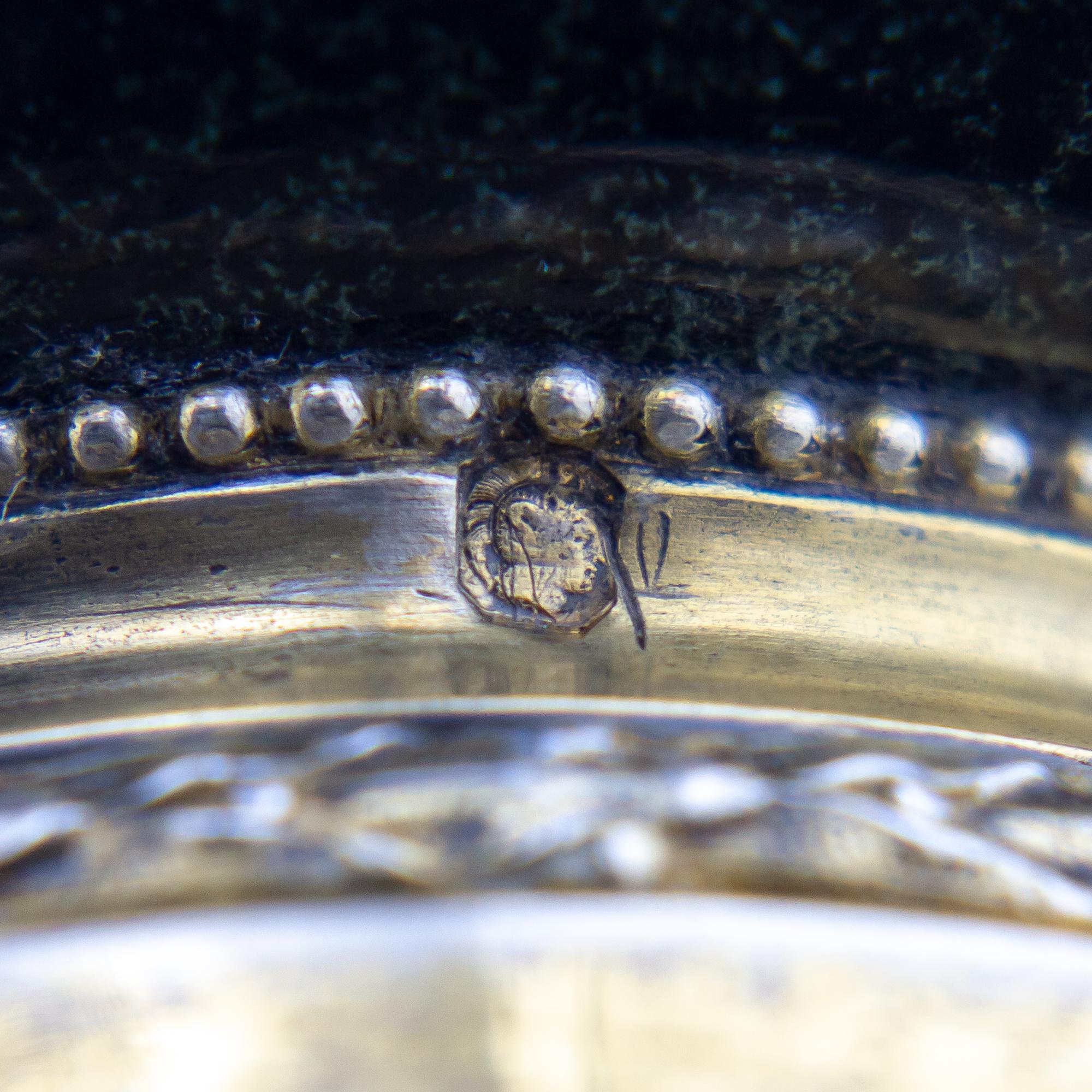 Vaso in porcellana di Paul Milet con montatura in argento di A. Risler & Carre in vendita 1