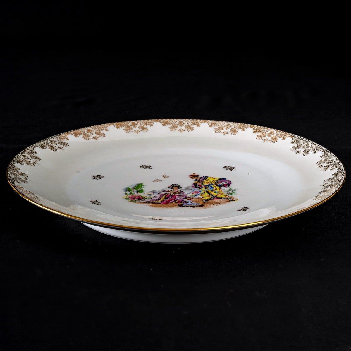 Ravissant service français vintage en porcelaine de Limoges, collection 