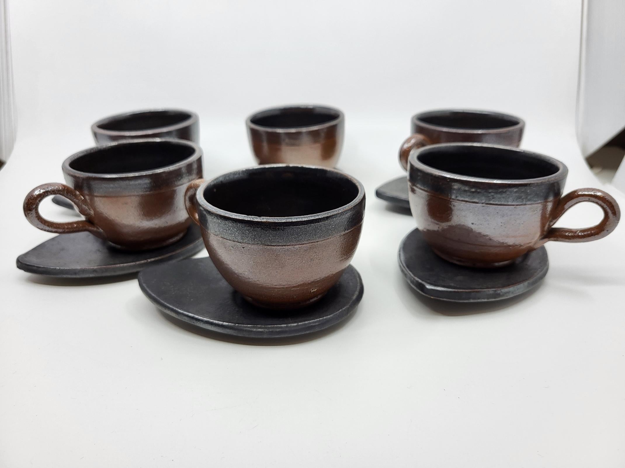 Service à thé Vally Wieselthier par Wiener Werkstätte en grès Austria Art déco 9