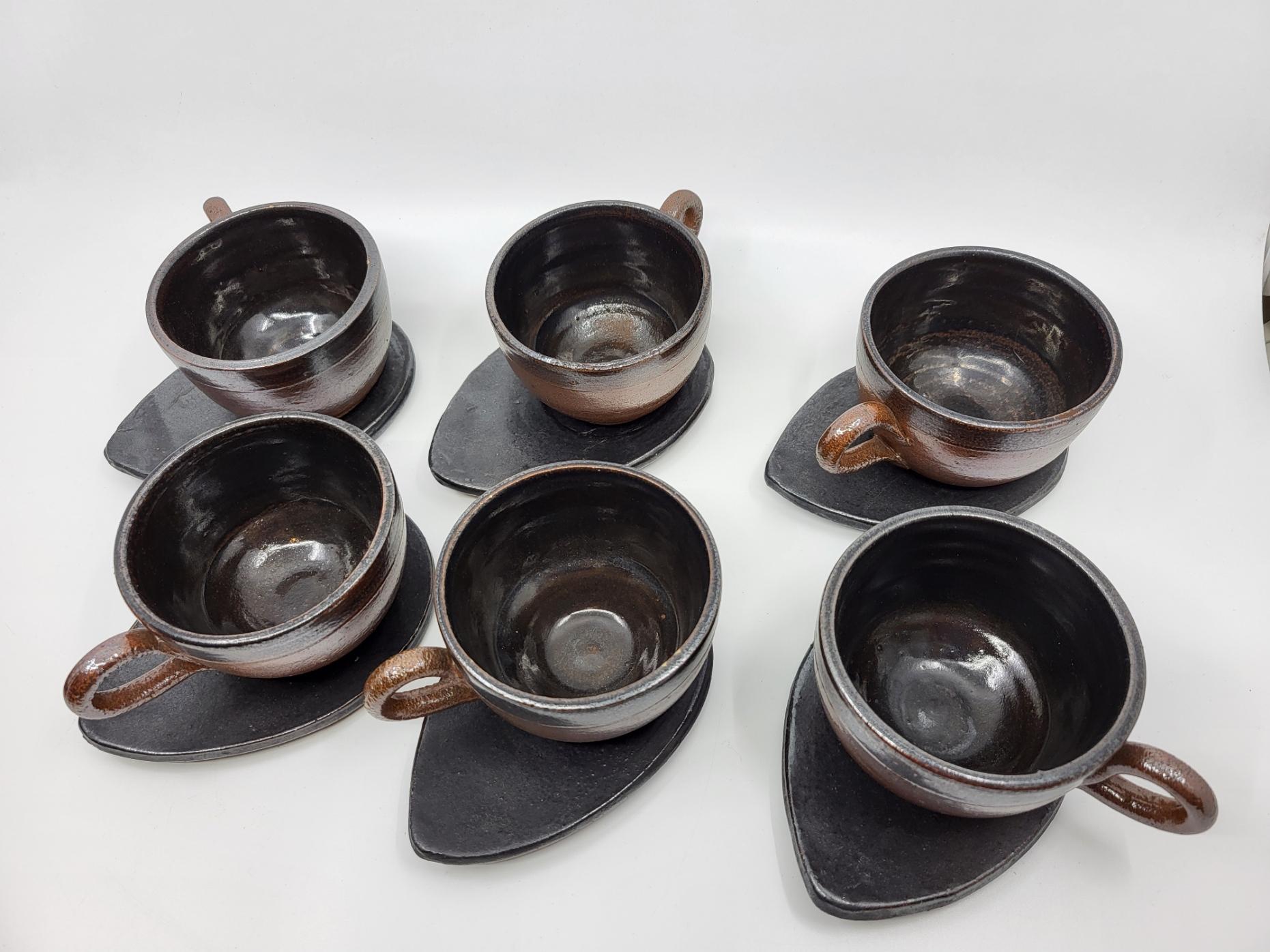 Service à thé Vally Wieselthier par Wiener Werkstätte en grès Austria Art déco 10