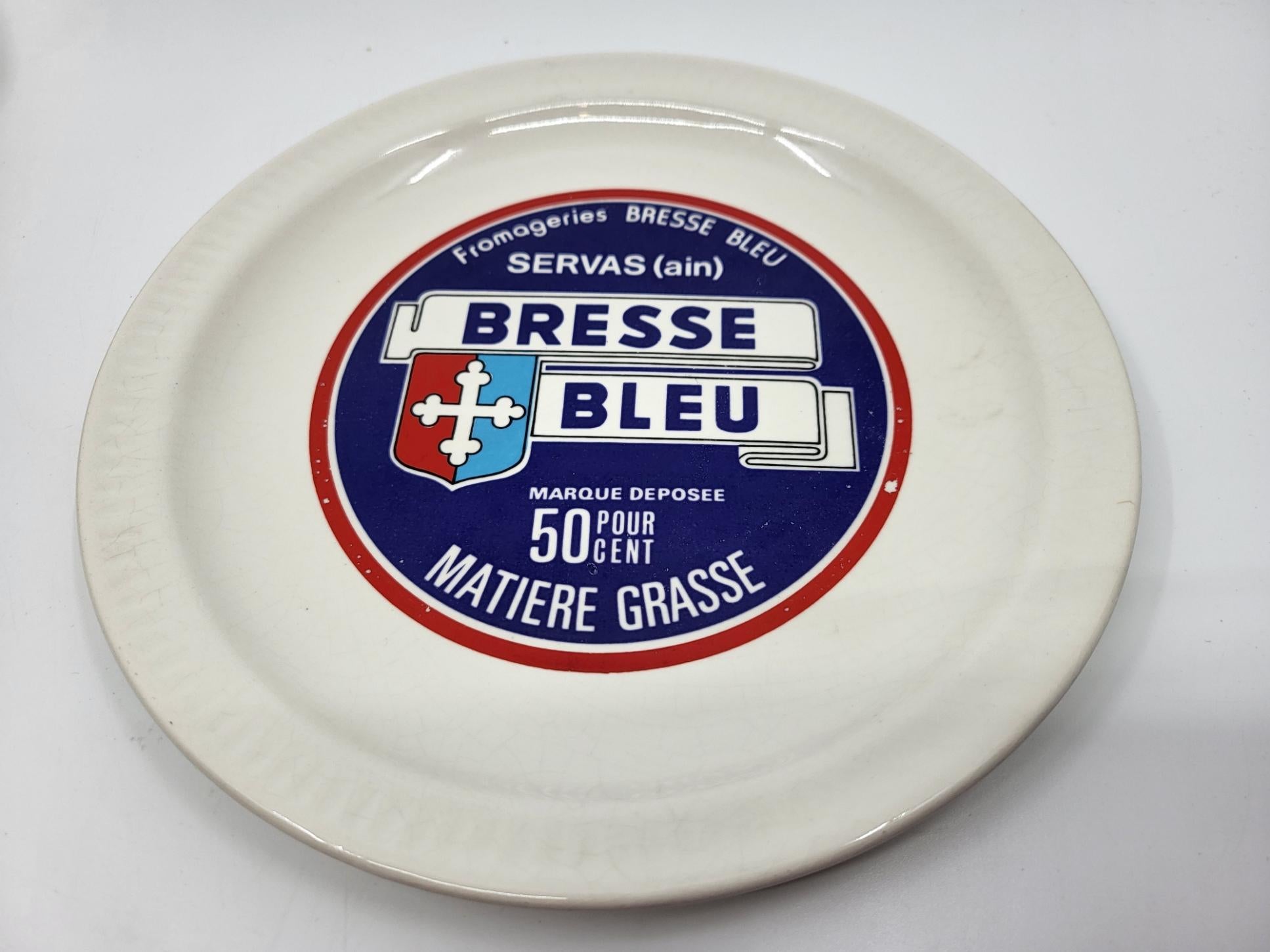 Service assiettes à Fromages Saint Amand en faïence Francaise (set de 6)) 1970 (Französische Provence) im Angebot