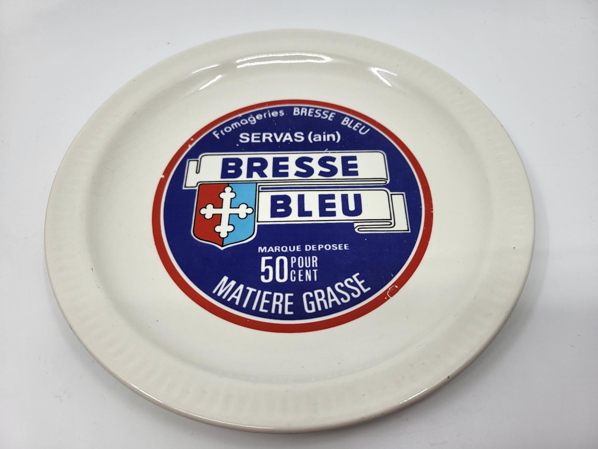 Service assiettes à Fromages Saint Amand en faïence Francaise (set de 6)) 1970 im Zustand „Gut“ im Angebot in London, England