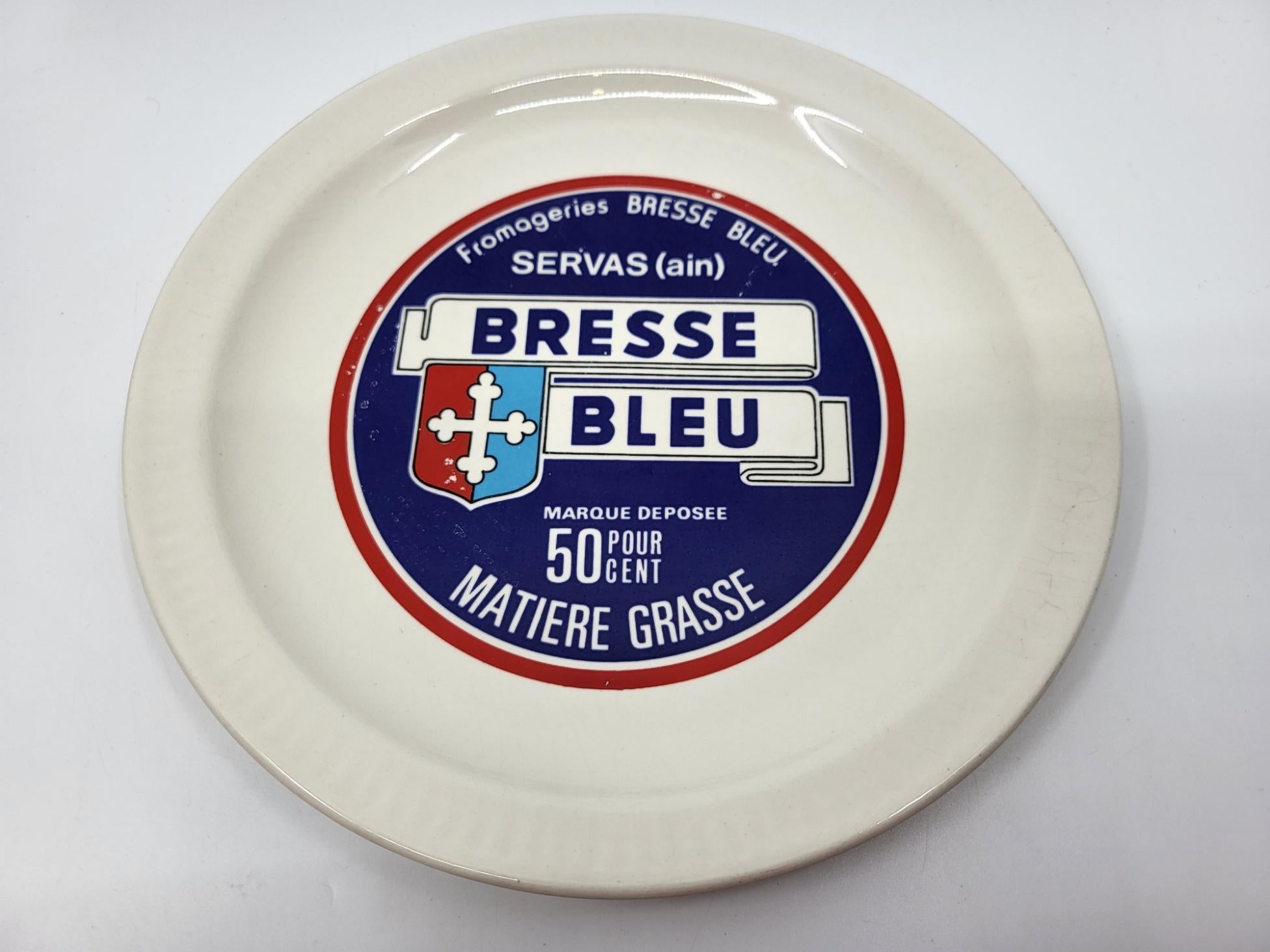 Service assiettes à Fromages Saint Amand en faïence Francaise (set de 6)) 1970 (Fayence) im Angebot